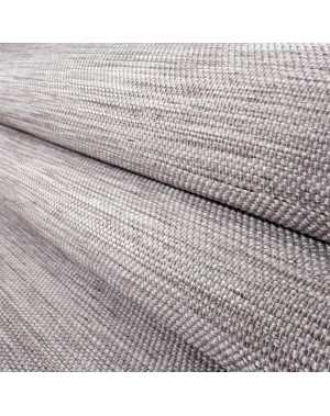 Sisal vloerkleed, plat geweven, terras, binnen/buiten, gespikkeld roze/crème