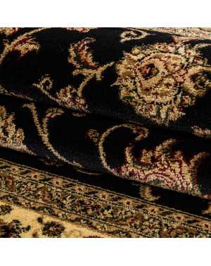 Marrakesh Oosterse Klassieke Tapijt 0210 ZWART