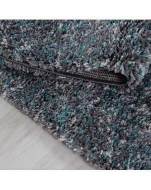 Tapis de Salon Shaggy haute qualité Mint Gris Crème Moucheté