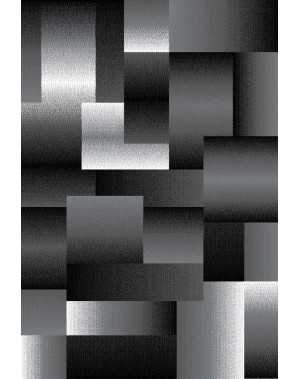 Tapis moderne designe Miami 6560 NOIR