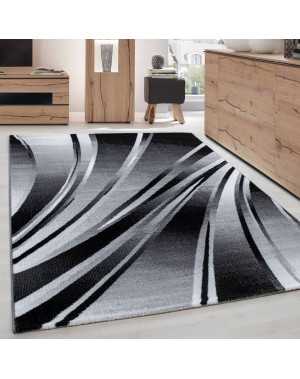 Parma 9210 Zwart Modern Designer Tapijt