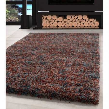 Tapis de Salon Shaggy haute qualité Terra Mint Beige Moucheté