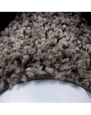 Tapis Shaggy pile longue designe bordure couleurs et tailles au choix