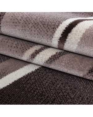 Parma 9210 Modern designtapijt, bruin