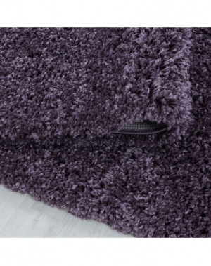 Shaggy design vloerkleed voor de woonkamer, zachte pool, monochroom paars vloerkleed voor de slaapkamer