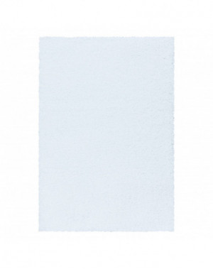 Shaggy design vloerkleed voor de woonkamer, zachte pool, monochroom wit