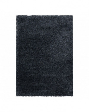 Hoogpolig vloerkleed voor de woonkamer, aangenaam zacht vloerkleed voor de slaapkamer, antraciet