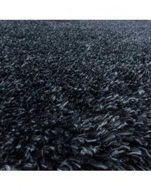 Hoogpolig vloerkleed voor de woonkamer, aangenaam zacht vloerkleed voor de slaapkamer, antraciet