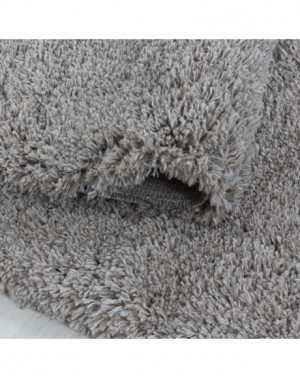 Hoogpolig vloerkleed voor de woonkamer, aangenaam zacht vloerkleed voor de slaapkamer, beige