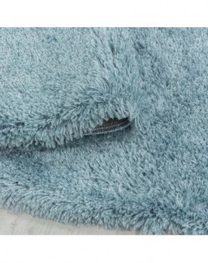 Hoogpolig vloerkleed voor de woonkamer, aangenaam zacht vloerkleed voor de slaapkamer, blauw