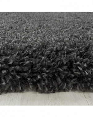 Hoogpolig vloerkleed voor de woonkamer, aangenaam zacht vloerkleed voor de slaapkamer, grijs