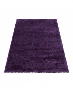 Harig vloerkleed voor de woonkamer, aangenaam zacht vloerkleed voor de slaapkamer, paars