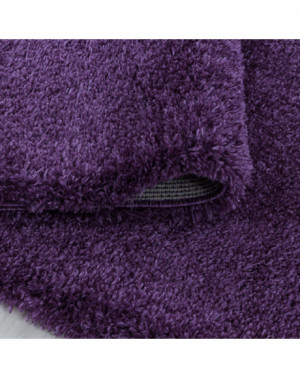 Harig vloerkleed voor de woonkamer, aangenaam zacht vloerkleed voor de slaapkamer, paars