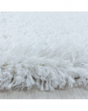 Hoogpolig vloerkleed voor de woonkamer, aangenaam zacht vloerkleed voor de slaapkamer, wit