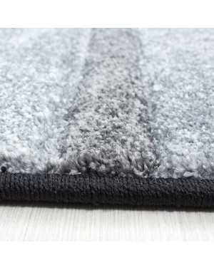 Modern 3D-tapijt met contouruitsparing, Hawaii 1310 GRIJS