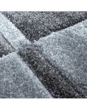 Modern 3D-tapijt met contouruitsparing, Hawaii 1310 GRIJS