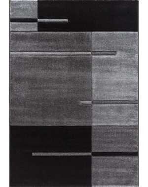 Modern 3D-tapijt met contouruitsparing, Hawaii 1310 GRIJS