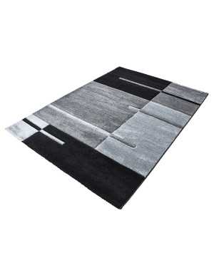 Modern 3D-tapijt met contouruitsparing, Hawaii 1310 GRIJS