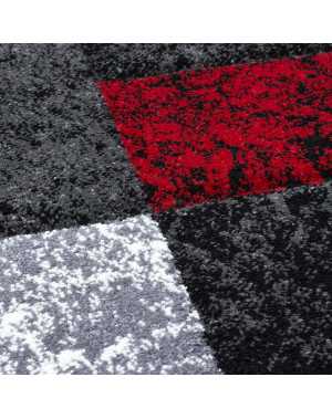 Modern 3D-tapijt met contourgesneden design, Hawaii 1330 ROOD