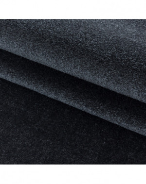 Monochroom laagpolig woonkamerkleed, zachte pool, grijze kleur