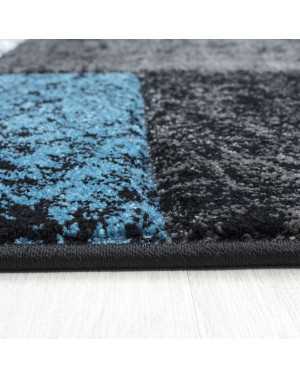 Modern 3D-tapijt met contourgesneden design, Hawaii 1330 TURQUOISE