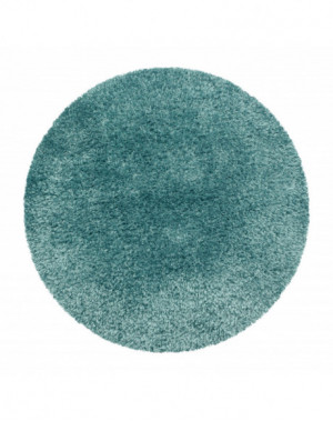 Tapis Modern Soft Shaggy à poils longs 50mm en couleur Aqua Bleu