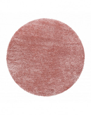 Tapis Modern Soft Shaggy à poils longs 50mm en couleur Rose