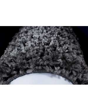 Tapis Shaggy pile longue designe 2 couleur GRIS-GRIS CLAIRE