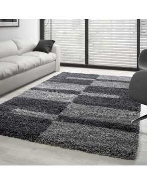 Gala Shaggy vloerkleed, lange pool, lichtgrijs