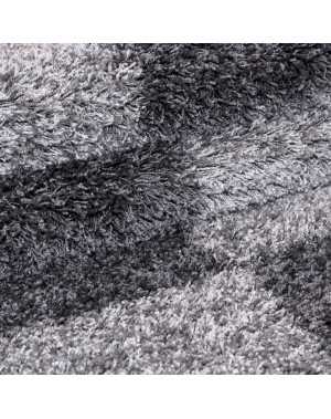Tapis Gala Shaggy designe pile longue Gris-Gris Clair