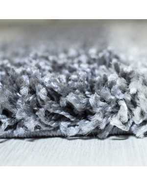 Tapis Gala Shaggy designe pile longue Gris-Gris Clair