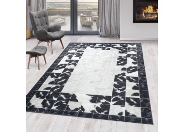 Binnenkleed, geruit patroon, grijze kleur, modern design, duurzaam en slijtvast, bohemian stijl