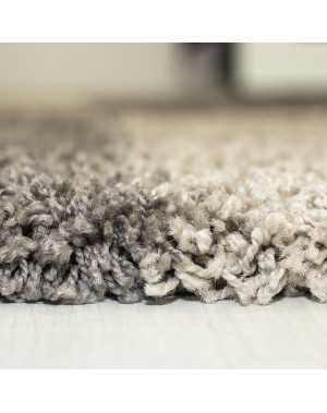 Gala Shaggy vloerkleed, hoogpolig design, taupe-beige
