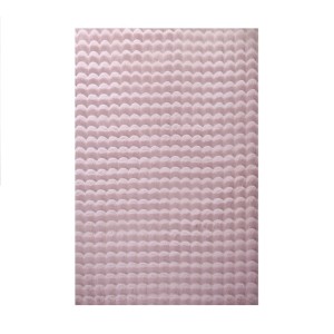 Tapis d’intérieur, couleur rose, matière coton, pour salon, design moderne, style bohème, lavable
