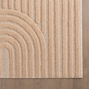 Binnenkleed, roze, van jute, voor de woonkamer, platgeweven, comfortabel en antislip.