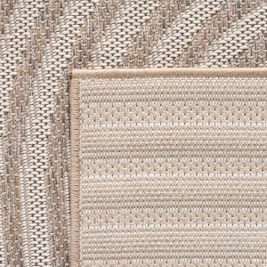 Buitenkleed, beige van kleur, voor woonkamer en keuken, UV-bestendig, modern design, wasbaar.