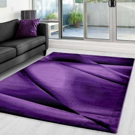 Modern design vloerkleed MIAMI 6590 Violet