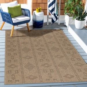 Tapis intérieur & extérieur, style vintage, couleur noir, matière polypropylène, pour cuisine