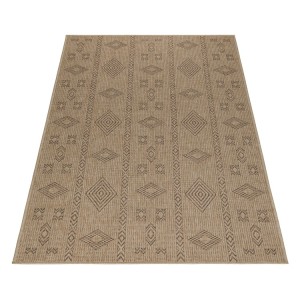 Tapis intérieur & extérieur, style vintage, couleur noir, matière polypropylène, pour cuisine