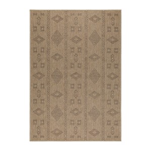 Tapis intérieur & extérieur, style vintage, couleur noir, matière polypropylène, pour cuisine