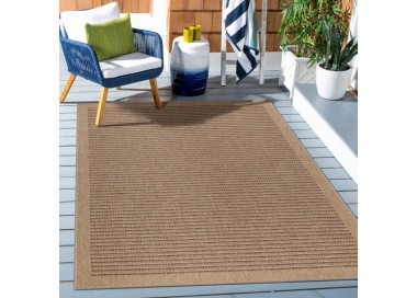 Buitenkleed, vintage design, zwart, polypropyleen, voor keuken en balkon