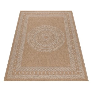 Binnen- en buitenkleed, beige, vintage stijl, polypropyleen, voor de keuken