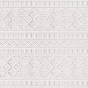 Tapis d’intérieur, style 3d, couleur crème, matière fil fibrillé, pour salon, confortable, lavable