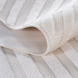 Binnenkleed, 3D-stijl, crèmekleur, vezelachtig garen, voor de woonkamer, modern design