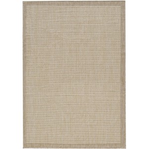 Tapis d’extérieur, couleur beige, matière polypropylène, pour cuisine, balcon, résistant aux UV