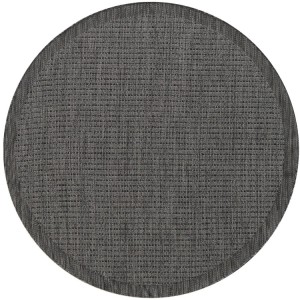 Buitenkleed, zwart, polypropyleen, voor keuken en balkon, UV-bestendig.