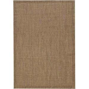Tapis d’extérieur, couleur marron, matière polypropylène, pour cuisine, balcon, résistant aux UV