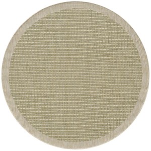 Groen buitenkleed van polypropyleen, geschikt voor keuken en balkon, UV-bestendig.