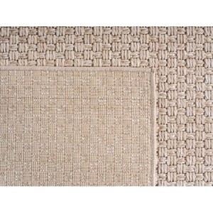 Tapis d’extérieur, couleur beige, pour salon, cuisine, résistant aux UV, antidérapant, confortable