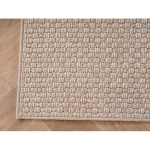 Tapis d’extérieur, couleur beige, pour salon, cuisine, résistant aux UV, antidérapant, confortable